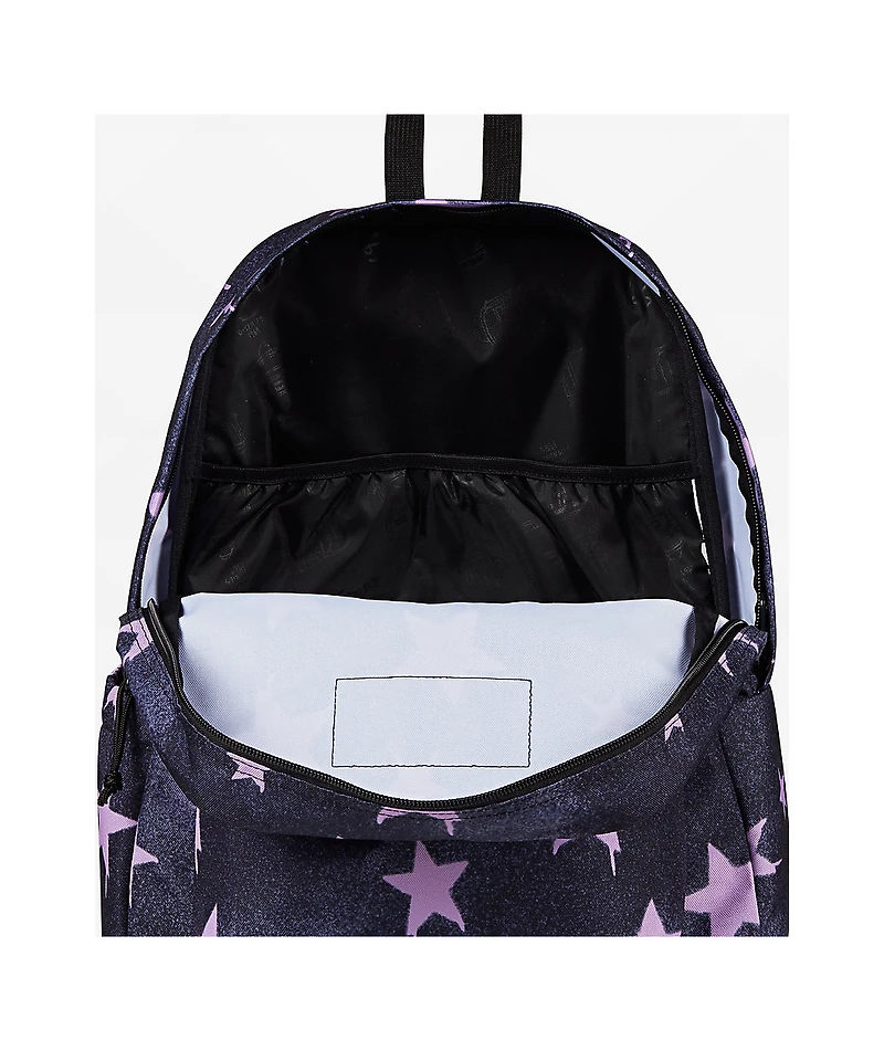 Jansport Superbreak Plus Sprayed Stars Pastel Lilac Backpack