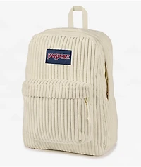 Jansport Superbreak Plus Surreal Corduroy Coconut Backpack