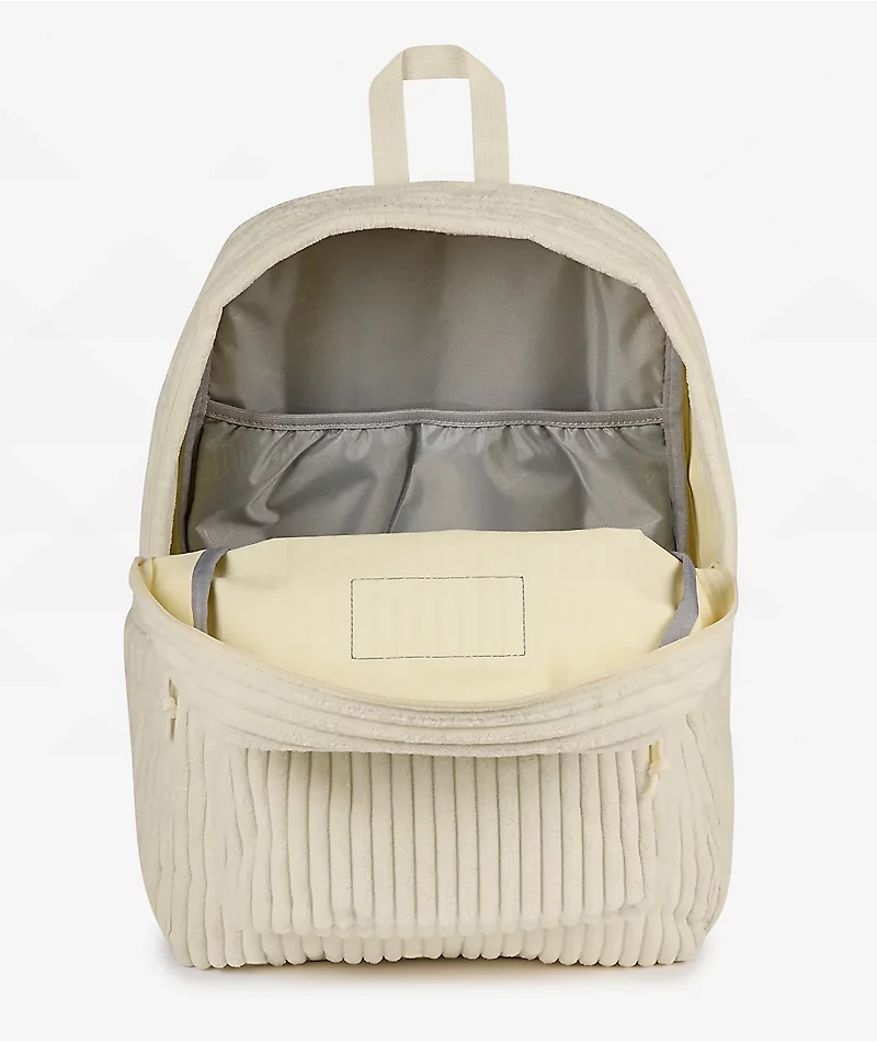 Jansport Superbreak Plus Surreal Corduroy Coconut Backpack