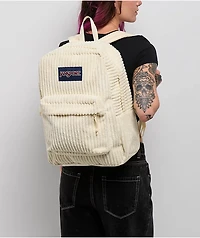 Jansport Superbreak Plus Surreal Corduroy Coconut Backpack