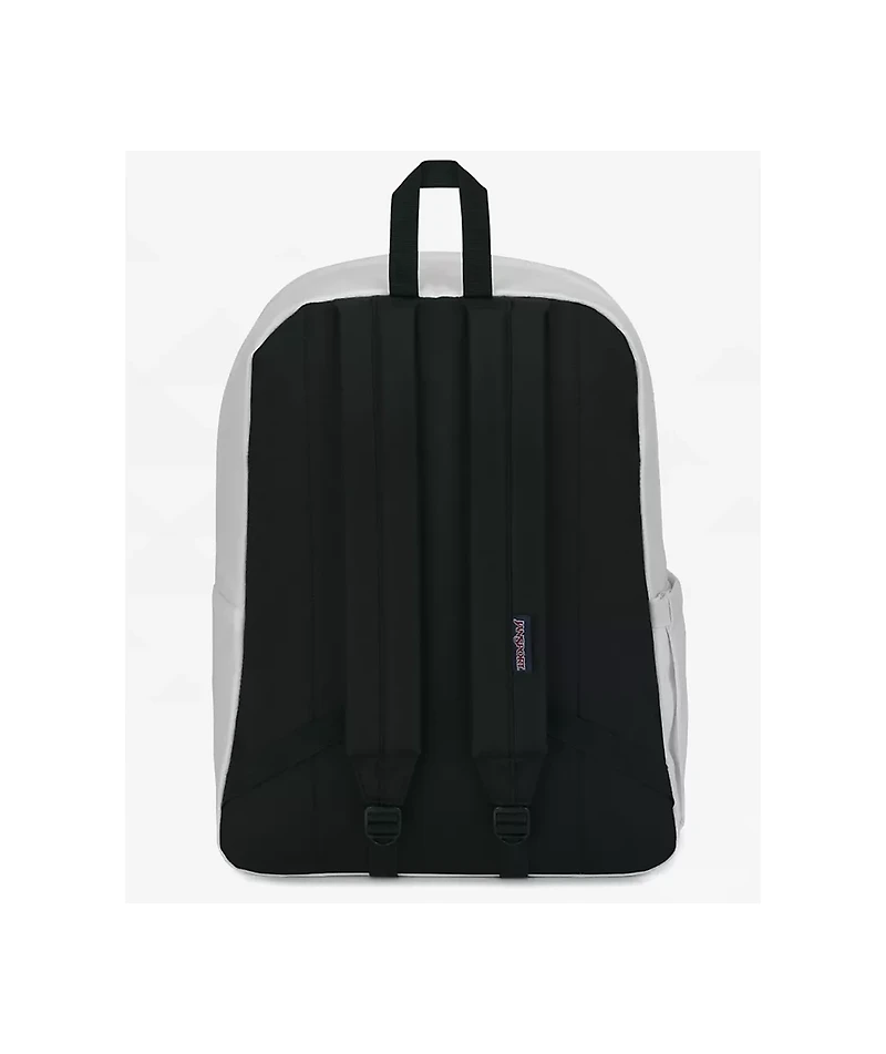 Jansport Superbreak Plus White Backpack