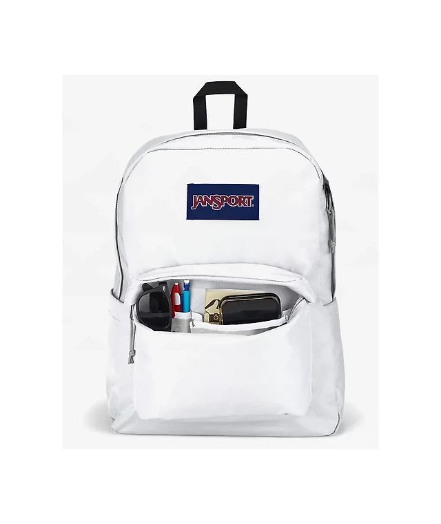 jansport backpack incredibles white Superbreak Front utility pocket with organizer JanSport Incredibles Superbreak Backpack -