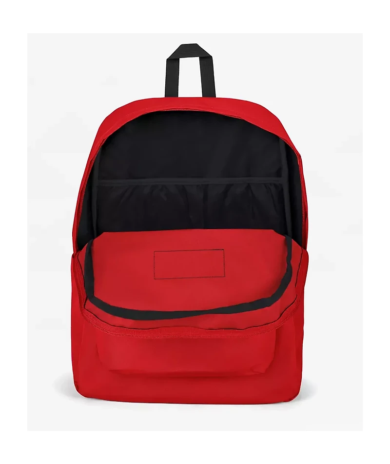 Jansport Superbreak Red Tape Backpack