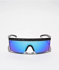 Jase Revo Blue Speckle Shield Sunglasses