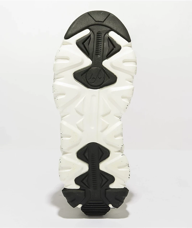 Javi Alluring Black & White Shoes