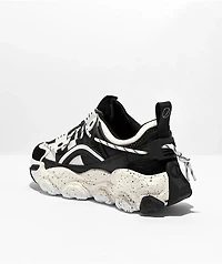 Javi Alluring Black & White Shoes