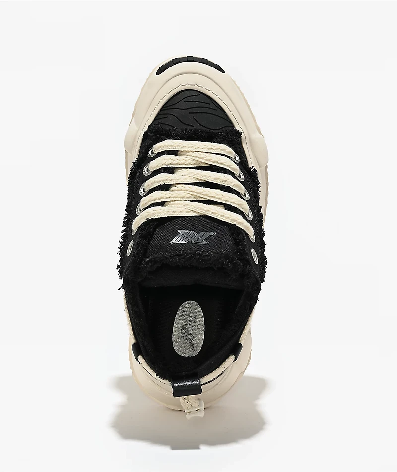 Javi Elevate Black & White Shoes