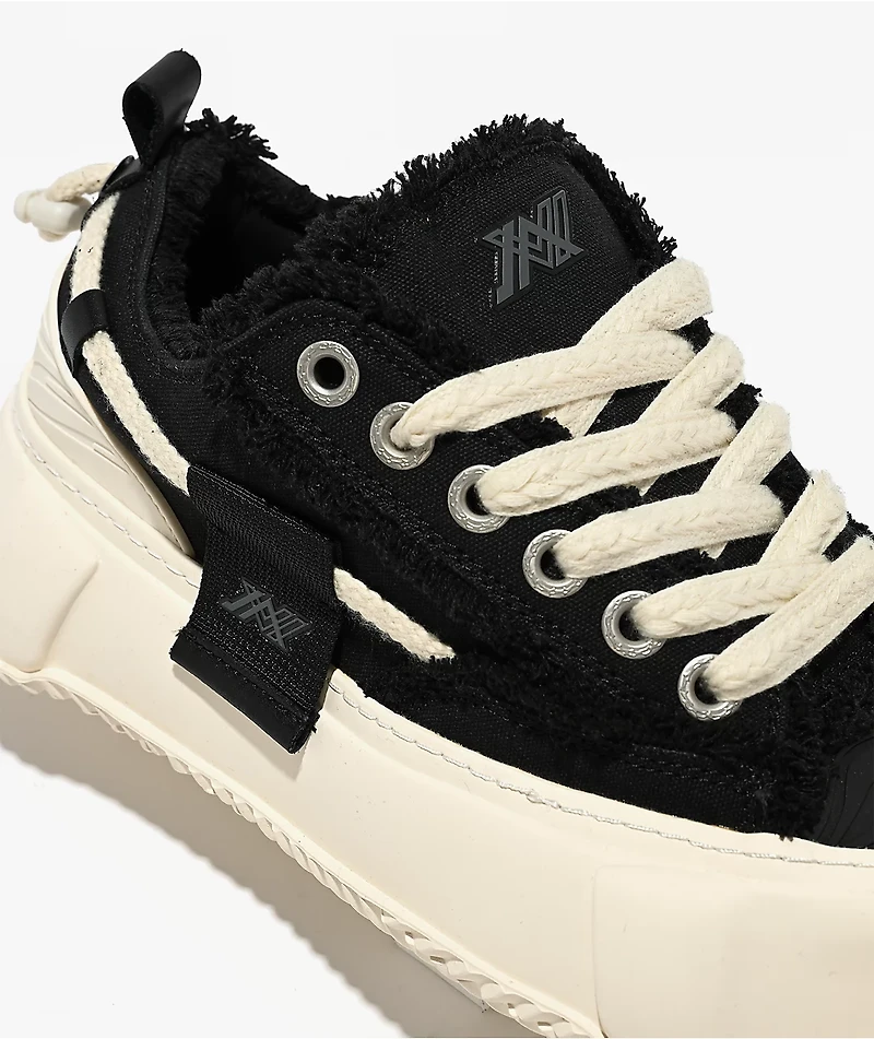 Javi Elevate Black & White Shoes