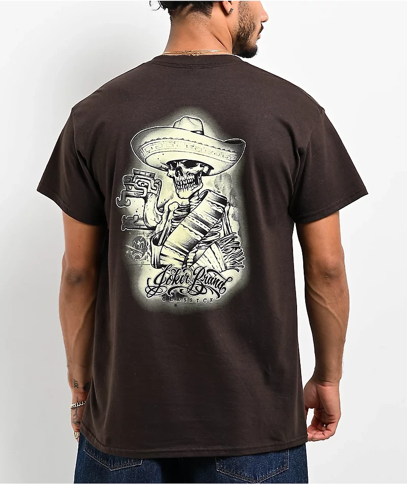 Joker Zarrape Brown T-Shirt