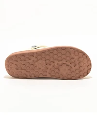 Joybees Varsity Bone & Gum Clog Sandals