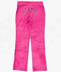 Juicy Couture Bling Free Love Velour Track Pants