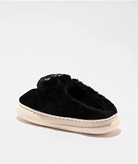 Juicy Couture Contenta Black & Blush Slippers