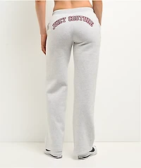 Juicy Couture Drawstring Light Heather Grey Sweatpants