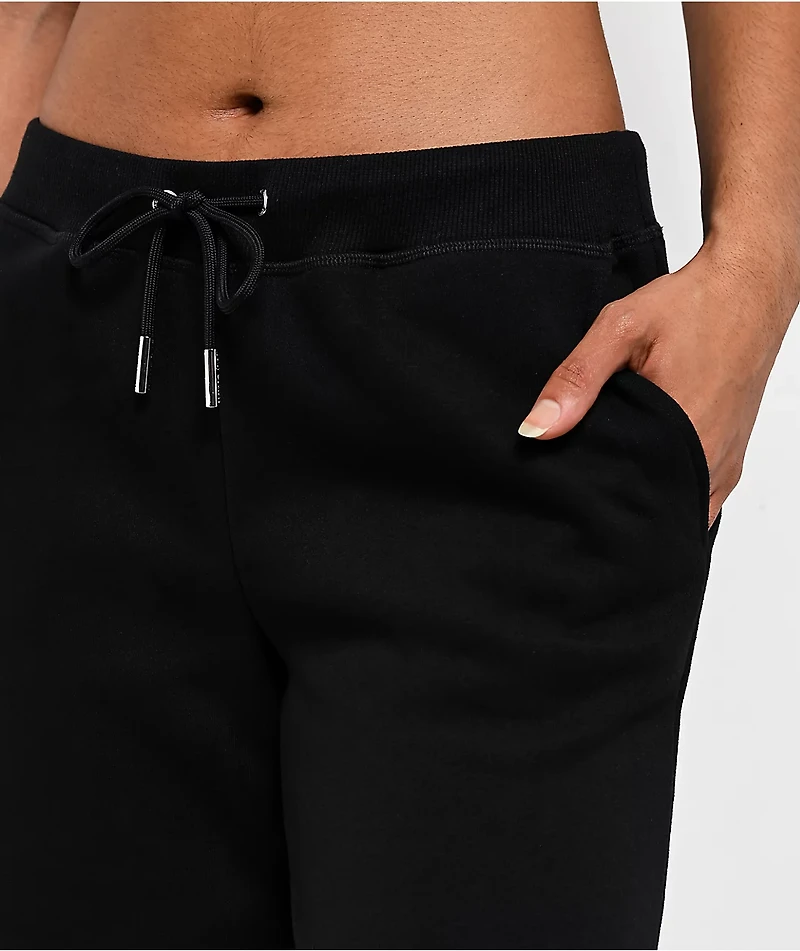 Juicy Couture Licorice Fleece Wide Leg Sweatpants