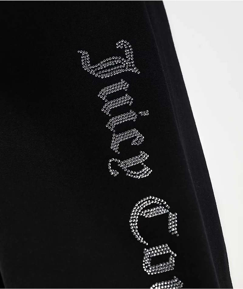 Juicy Couture Licorice Fleece Wide Leg Sweatpants