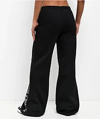 Juicy Couture Licorice Fleece Wide Leg Sweatpants