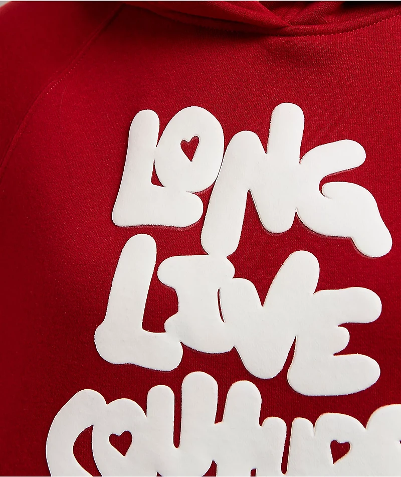 Juicy Couture Long Live Red Hoodie