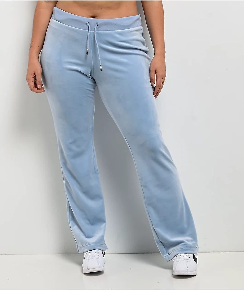 Juicy Couture OG Bling Frosted Velour Track Pants