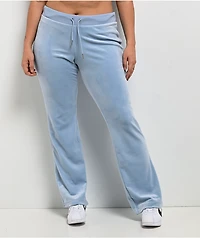 Juicy Couture OG Bling Frosted Velour Track Pants