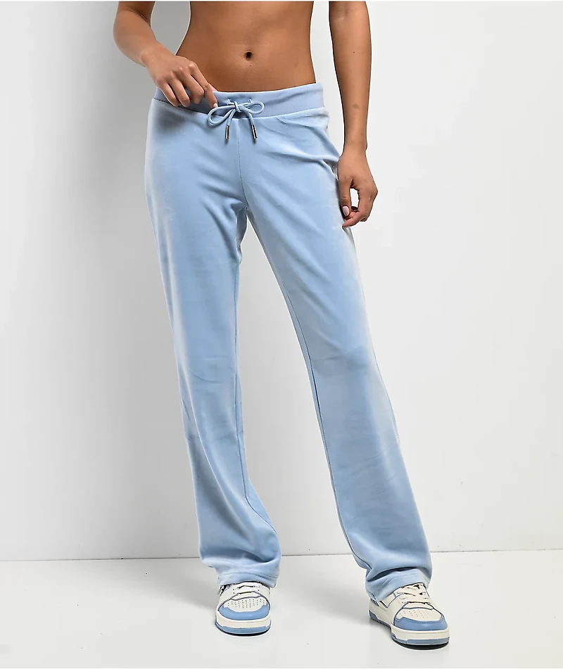 Juicy Couture OG Bling Frosted Velour Track Pants