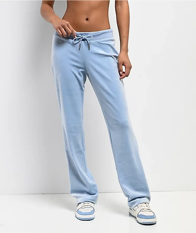 Juicy Couture OG Bling Frosted Velour Track Pants
