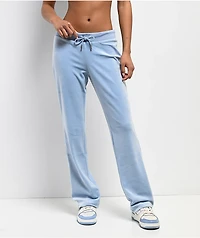Juicy Couture OG Bling Frosted Velour Track Pants