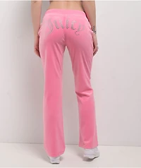 Juicy Couture OG Bling Hot Hot Velour Track Pants