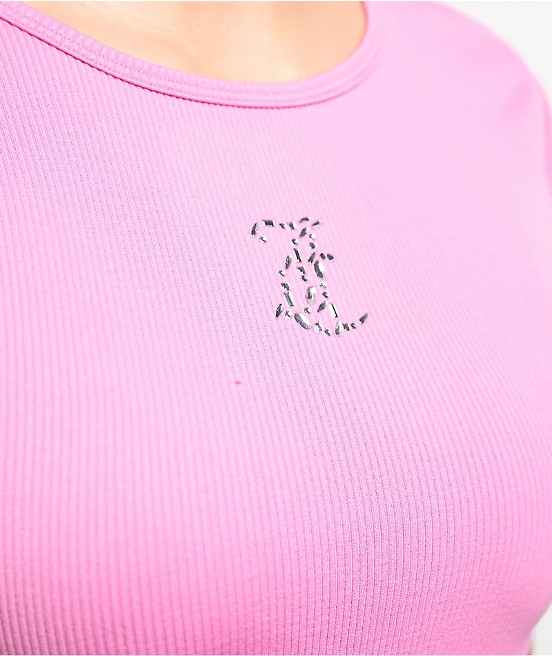 Juicy Couture Seamless Fanciful Crop T-Shirt