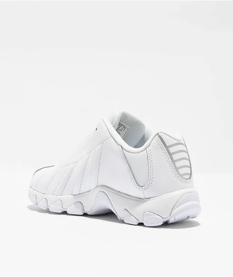 K-Swiss ST329 CMF White & Red Shoes