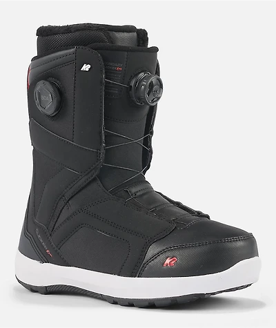 K2 Boundary Clicker Black Snowboard Boots 2024
