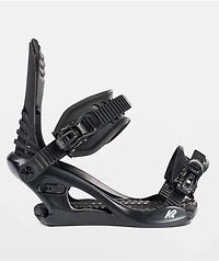 K2 Cassette Black Snowboard Bindings