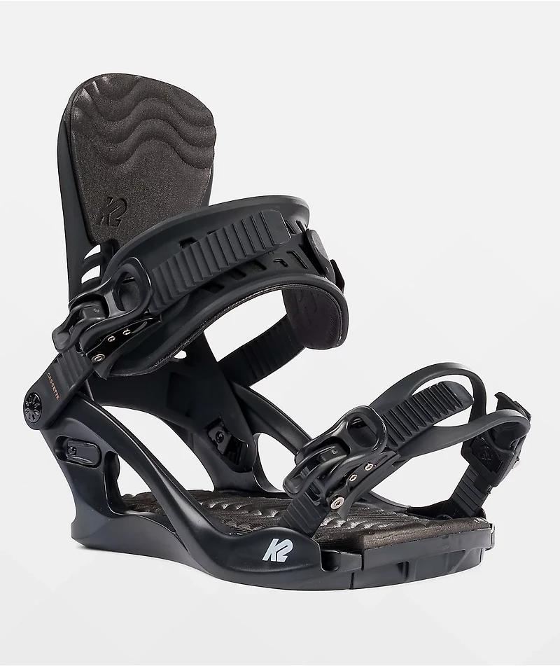 K2 Cassette Black Snowboard Bindings