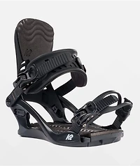 K2 Cassette Black Snowboard Bindings