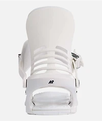 K2 Cassette White Snowboard Bindings