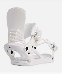 K2 Cassette White Snowboard Bindings