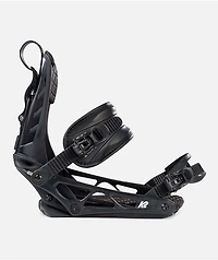 K2 Cinch Black Easy Entry Snowboard Bindings 2024