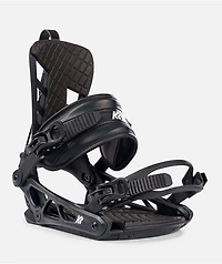 K2 Cinch Black Easy Entry Snowboard Bindings 2024