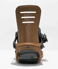 K2 Formula Brown Snowboard Bindings 2023