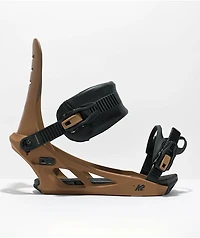 K2 Formula Brown Snowboard Bindings 2023