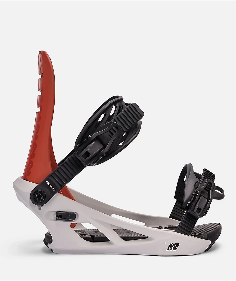 K2 Formula Red Snowboard Bindings 2026