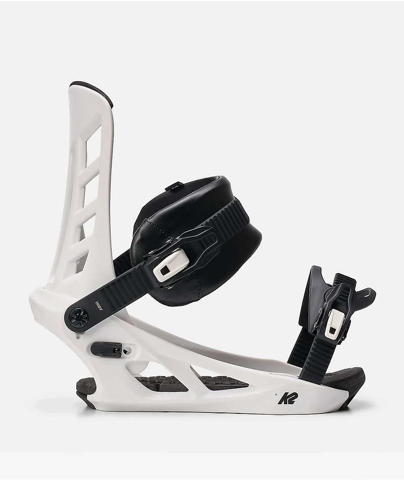 K2 Indy White Snowboard Bindings 2026