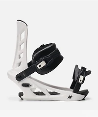K2 Indy White Snowboard Bindings 2026