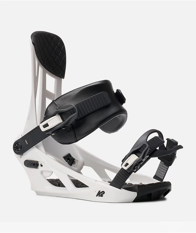 K2 Indy White Snowboard Bindings 2026