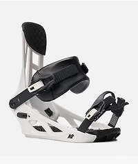 K2 Indy White Snowboard Bindings 2026