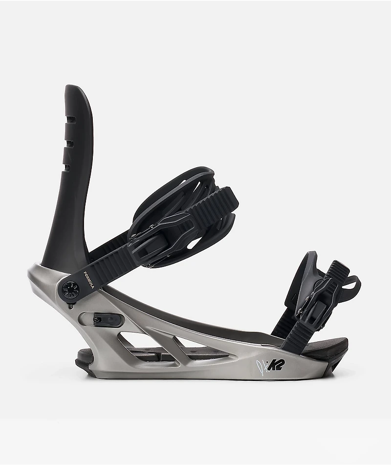 K2 Kuzyk Formula Silver Snowboard Bindings 2026