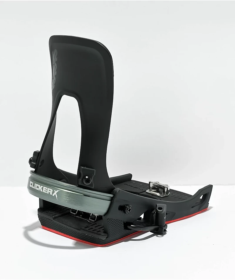 K2 Men's Clicker X HB Black Snowboard Bindings 2024