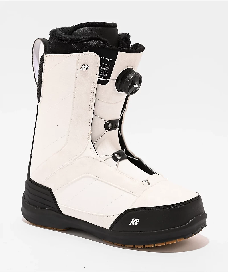 K2 Raider White Snowboard Boots
