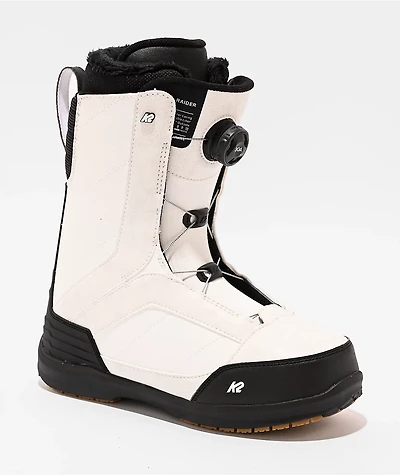 K2 Raider White Snowboard Boots