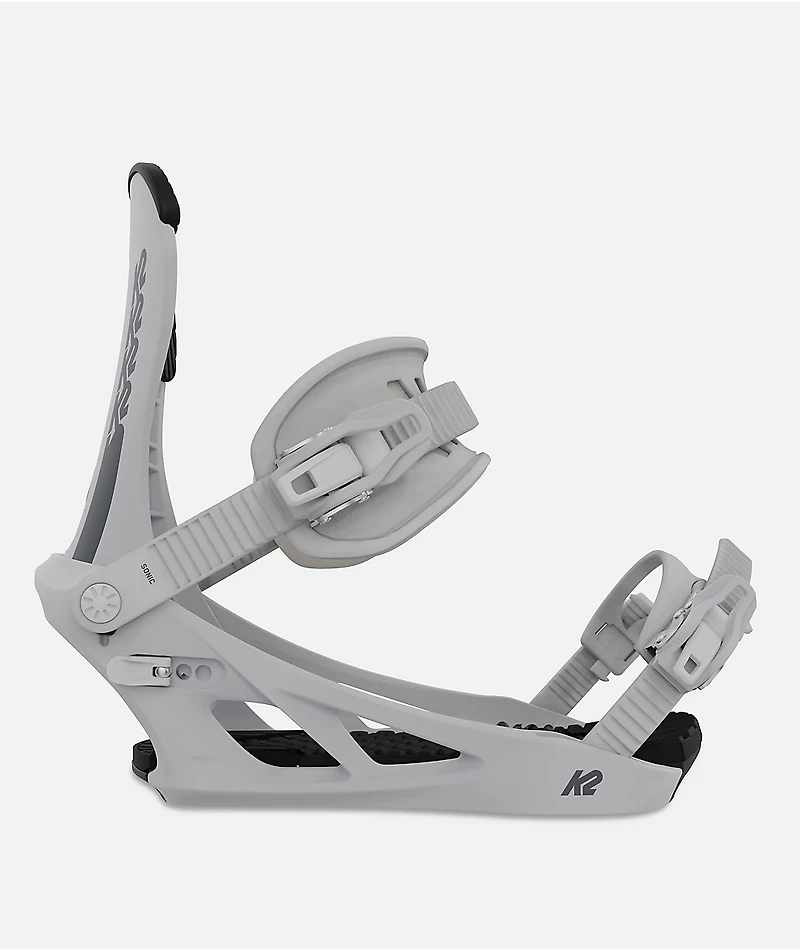 K2 Sonic Black Snowboard Bindings 2024