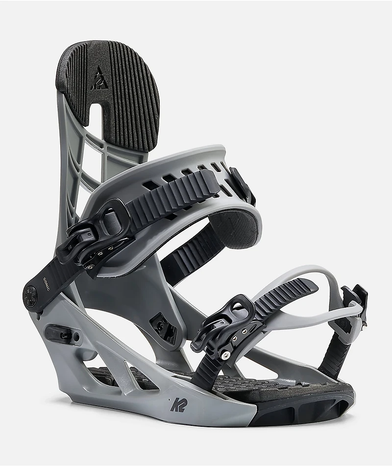 K2 Sonic Grey Snowboard Bindings 2027